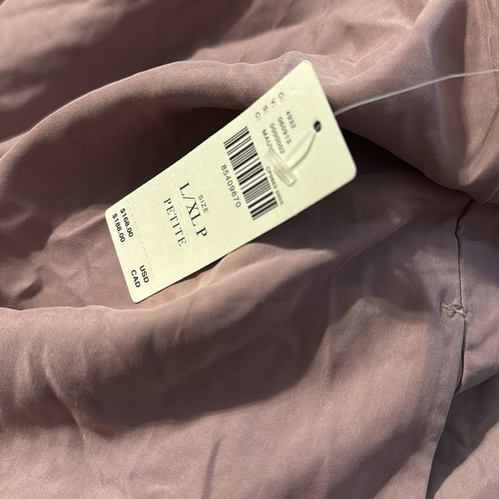 ✨ Anthropologie Waistless Jumpsuit Sz L/XL P - Picture 6 of 6